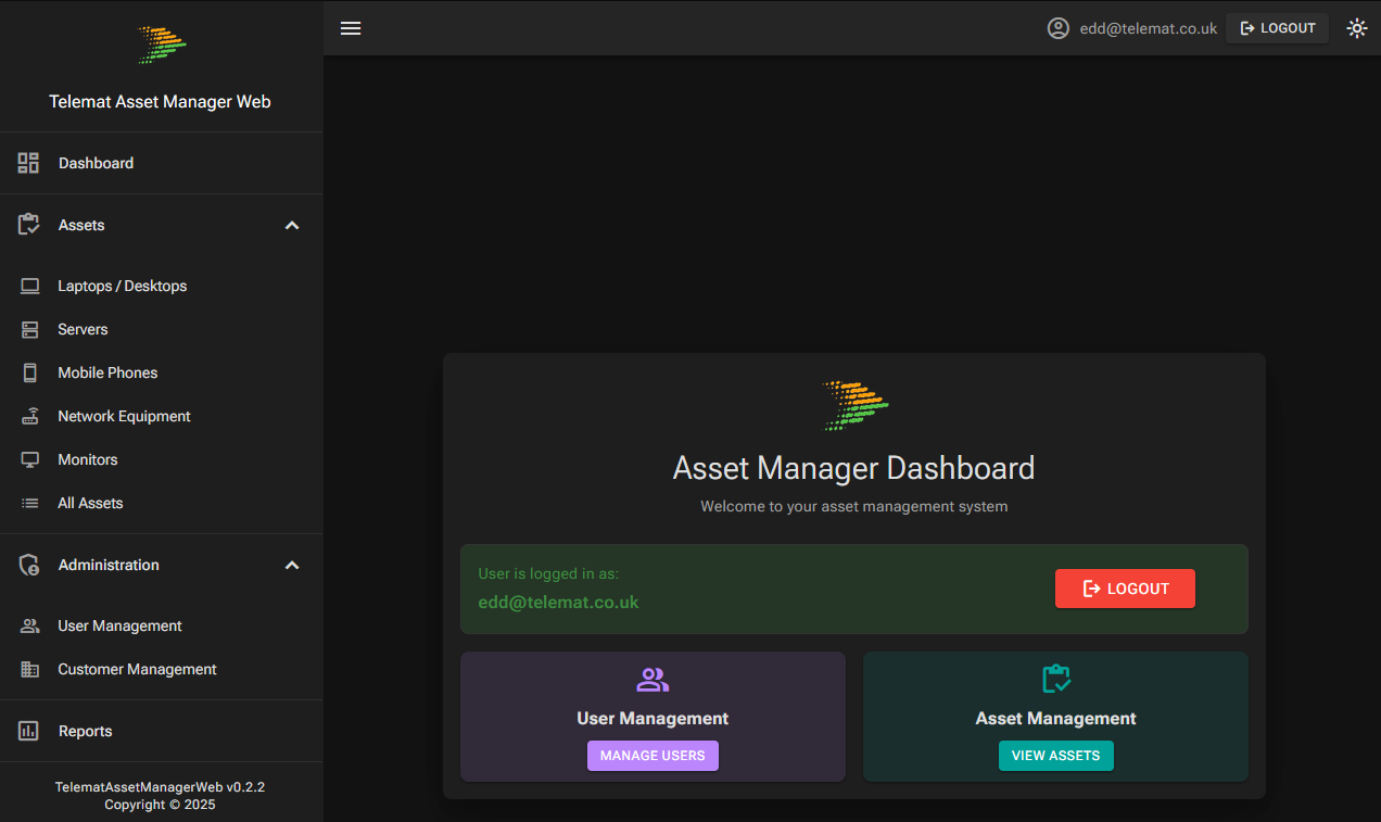 Asset Management App